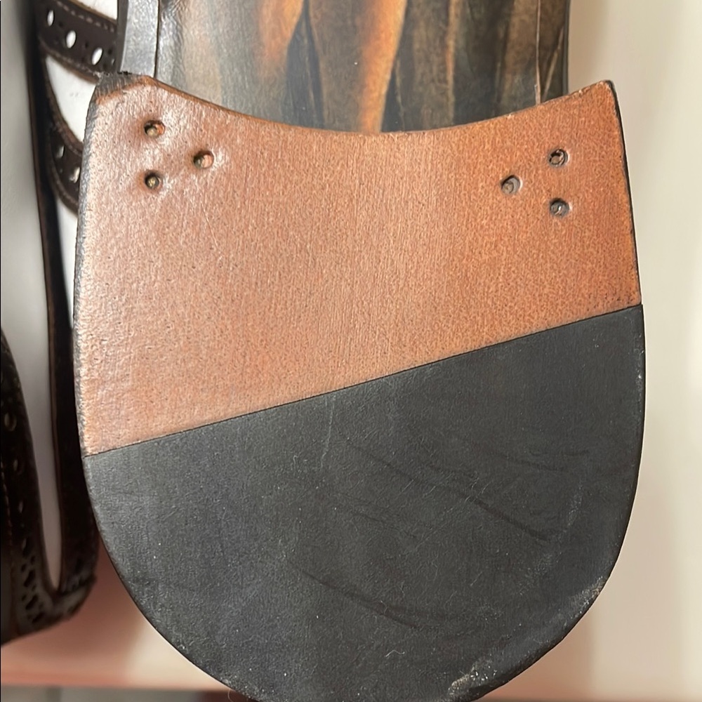 Botticelli Italian Leather Two-Tone Oxford Dress Shoes - Picture 7 of 15